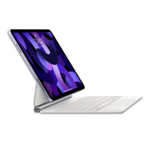Magic Keyboard für das 11" iPad Pro (3. Generation) und das iPad Air (5. Generation) – Deutsch – Weiß